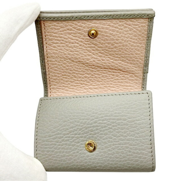 GUCCI Gray Leather Wallet - Picture 14 of 16